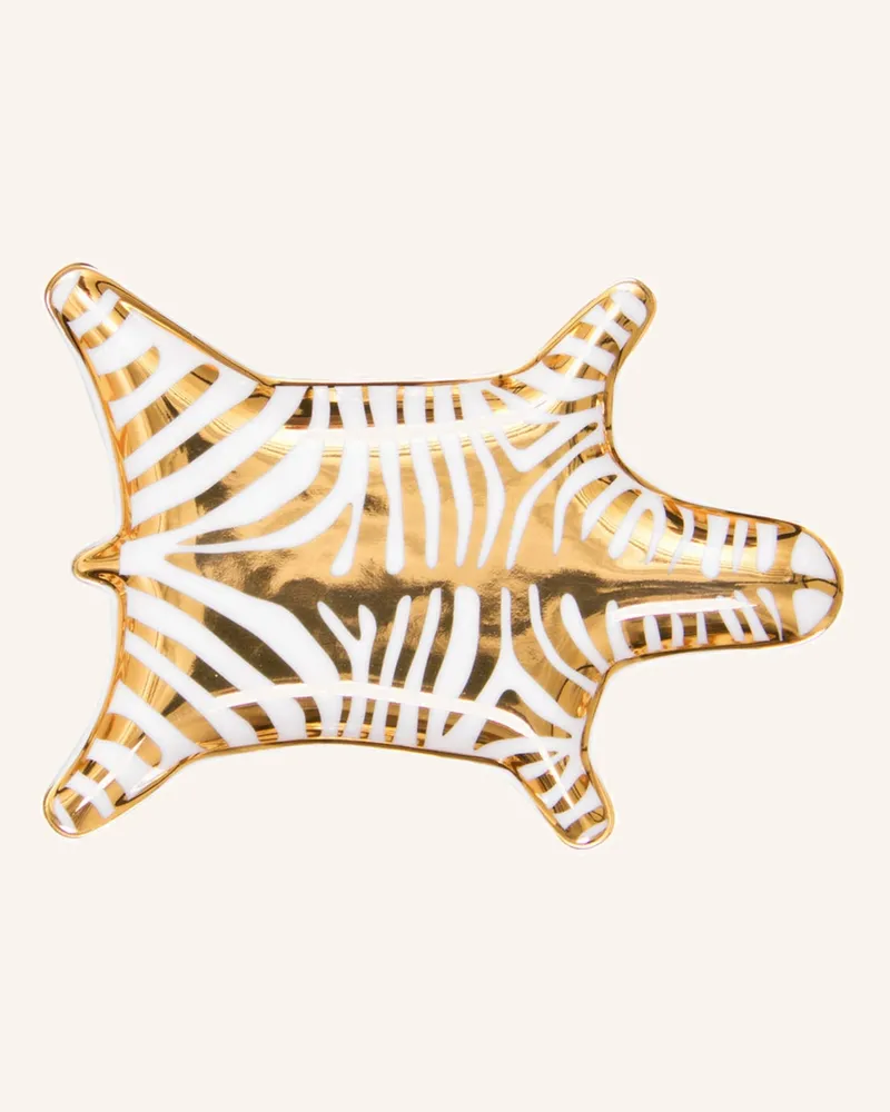 Jonathan Adler Schale ZEBRA Gold