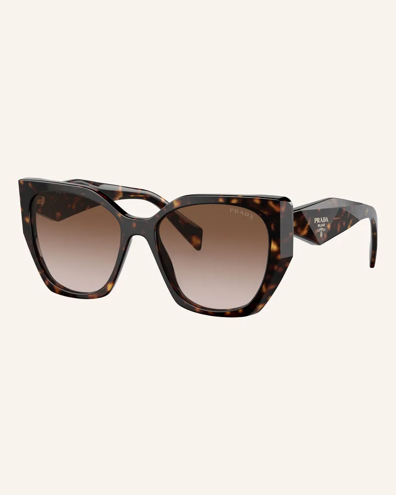 Prada Sonnenbrille Pr 19zsf braun Havana