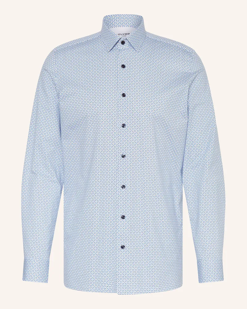 Olymp Jerseyhemd Luxor 24/Seven Modern Fit blau Hellblau