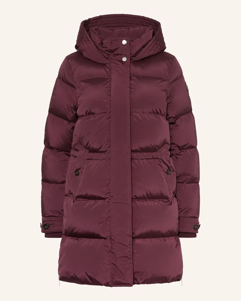 Woolrich Daunenjacke ALSEA Dunkelrot