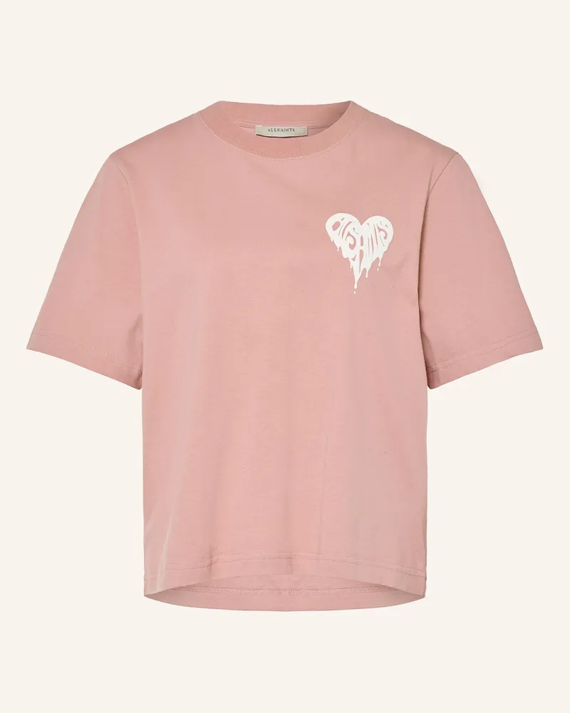 AllSaints T-Shirt Trip Lisa pink Rosé