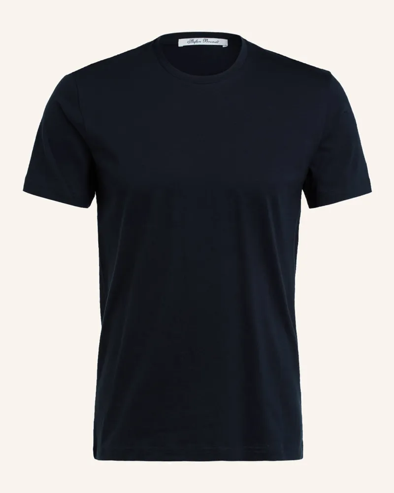 Stefan Brandt T-Shirt Enno blau Dunkelblau