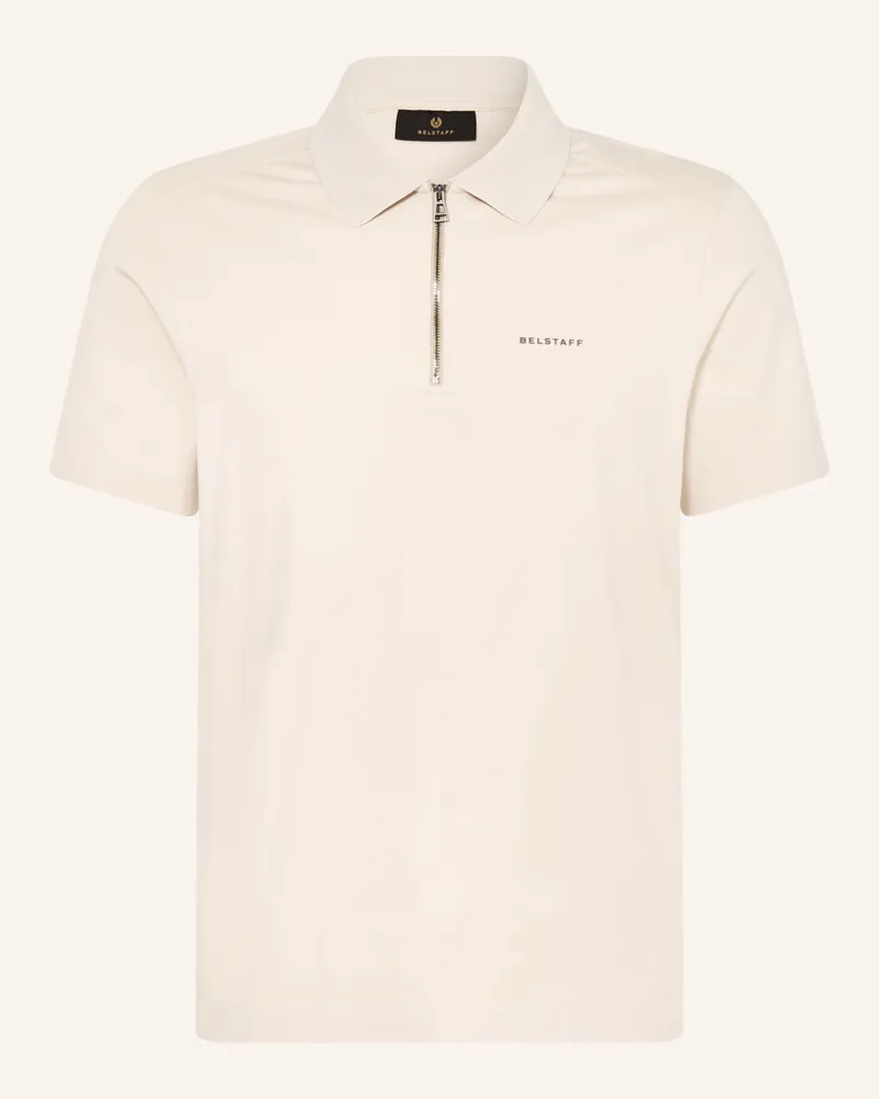 Belstaff Jersey-Poloshirt Alloy beige Ecru