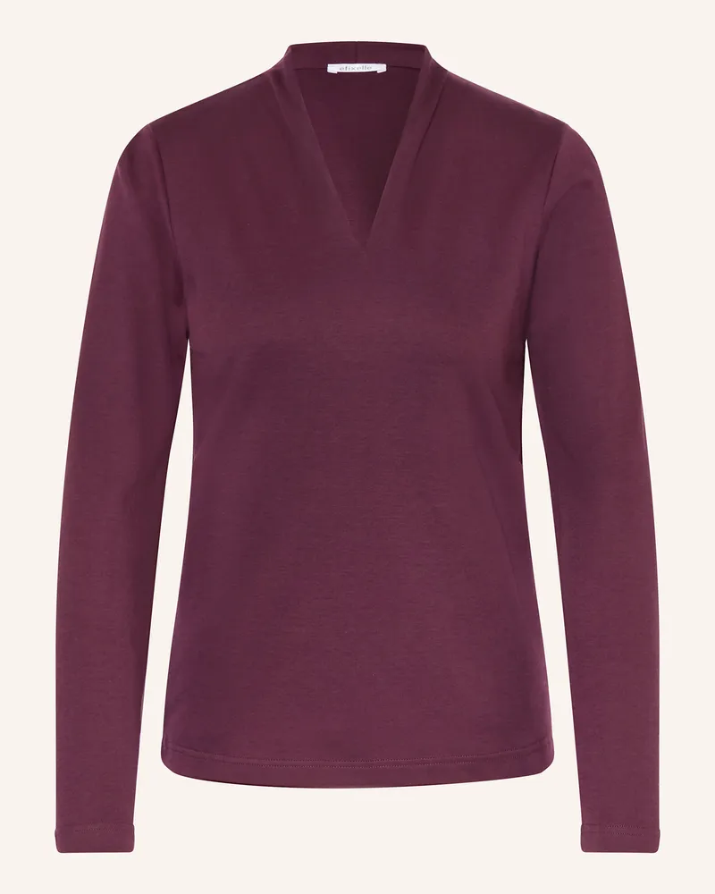 Efixelle Longsleeve rot Dunkelrot