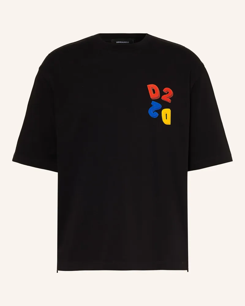 Dsquared2 T-Shirt schwarz Schwarz