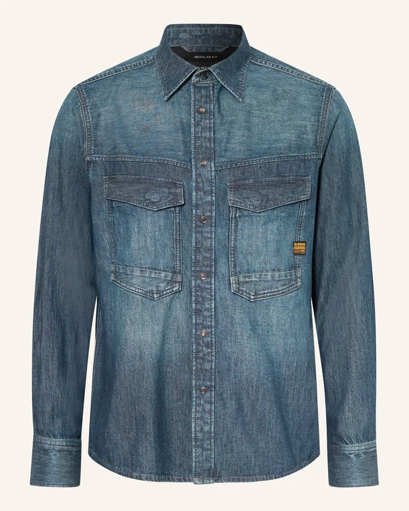 G-STAR RAW Jeanshemd Dakota Comfort Fit blau Blau