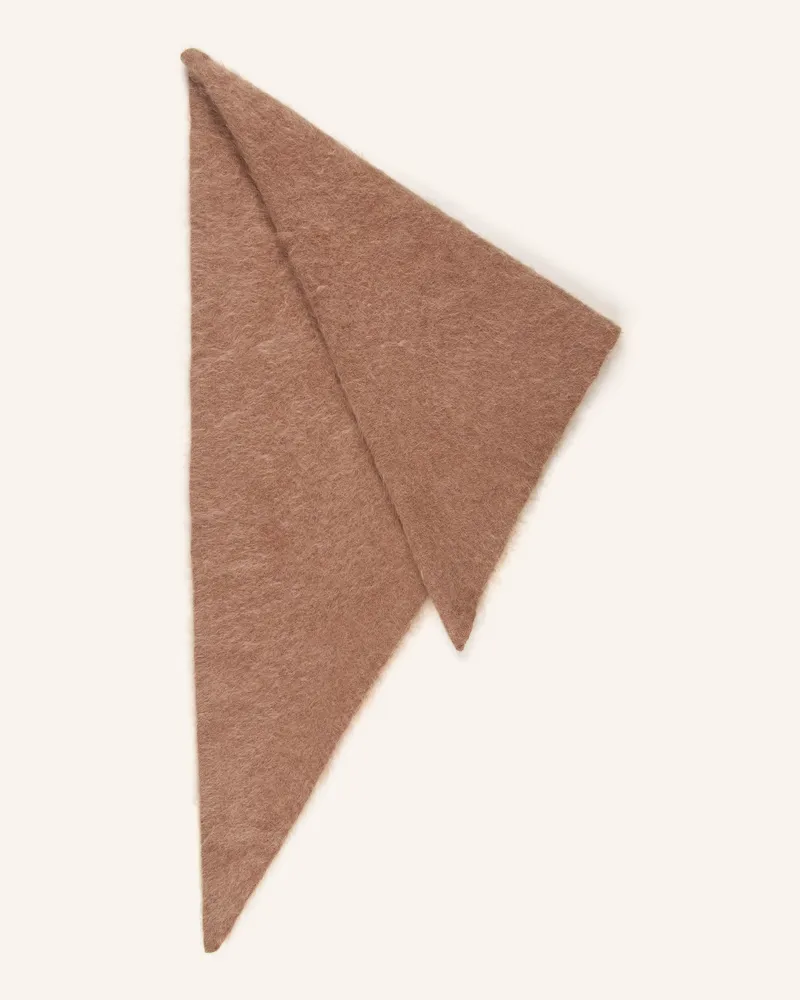 Darling Harbour Dreieckstuch Aus Cashmere braun Dark