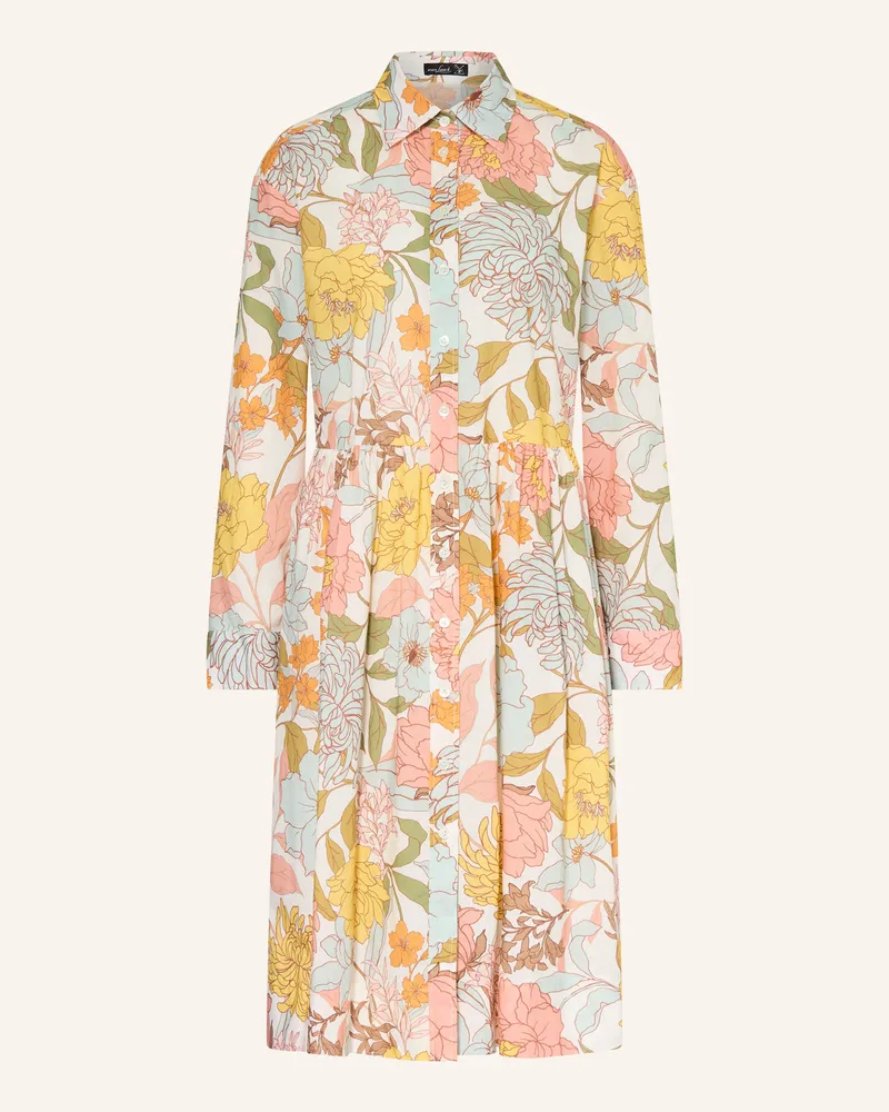 van Laack Hemdblusenkleid pink Weiss