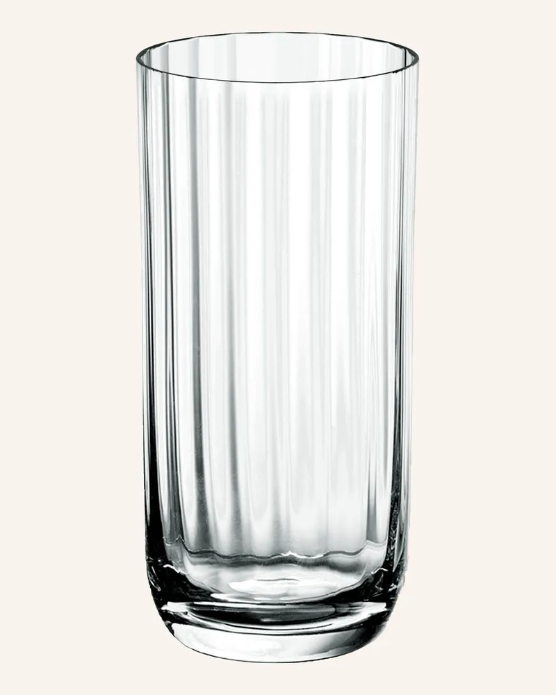 Villeroy & Boch Longdrinkbecher, Set 4tlg. Rose Garden transparent Weiss