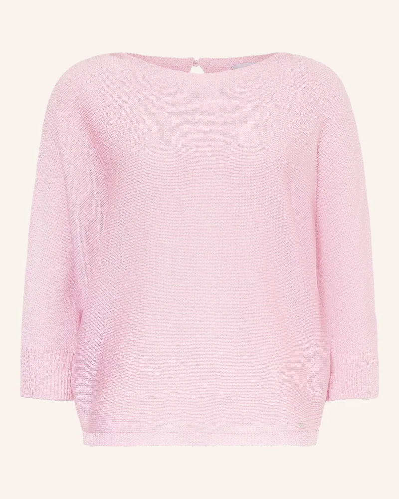 More & More Pullover mit 3/4-Arm Rosa
