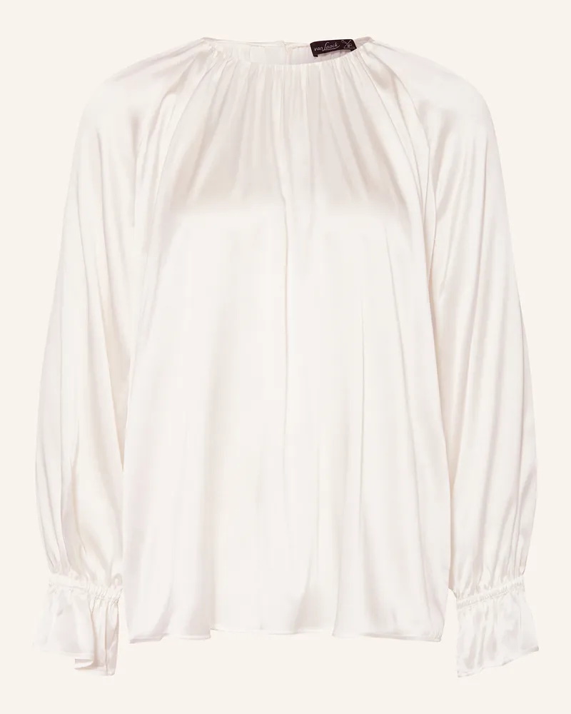van Laack Blusenshirt VL-DILJA-XX aus Seide Weiss
