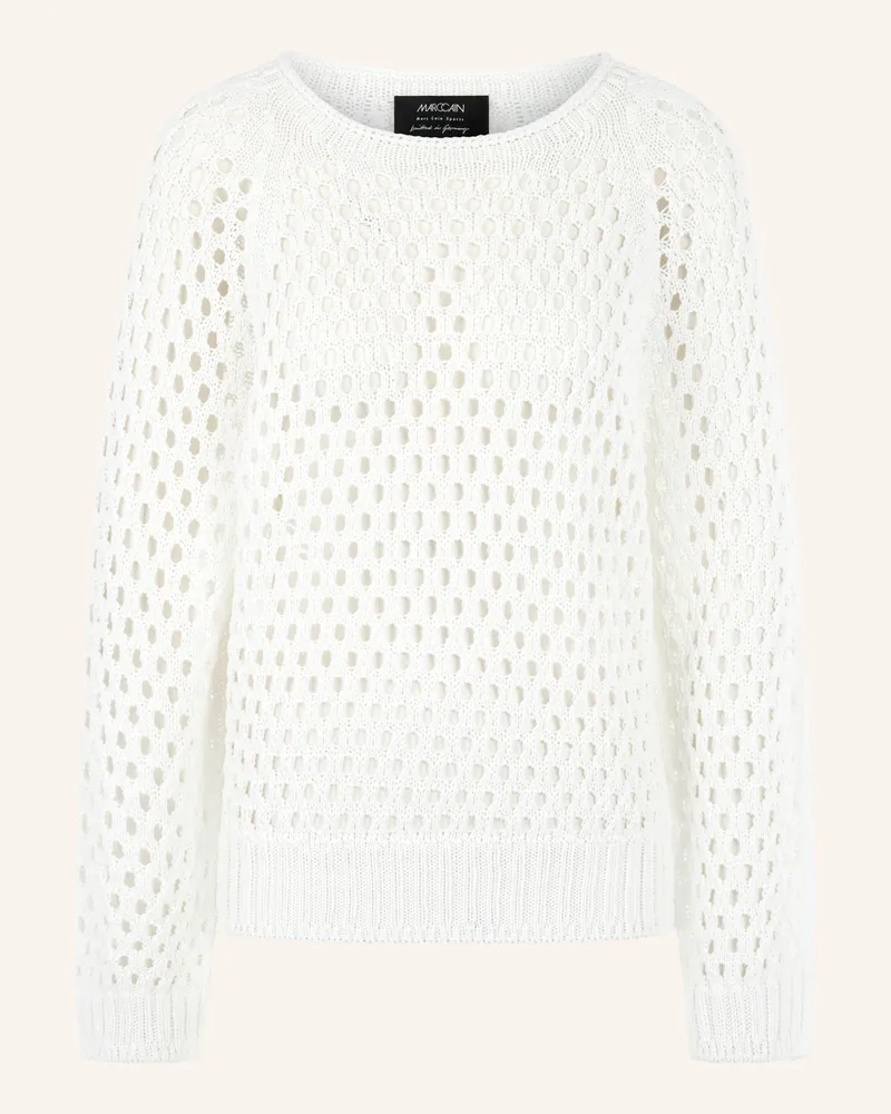 Marc Cain Pullover weiss Weiss
