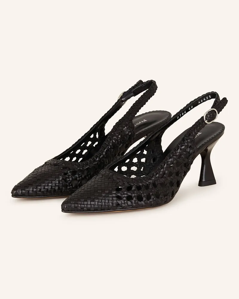 Pons Quintana Slingpumps Schwarz