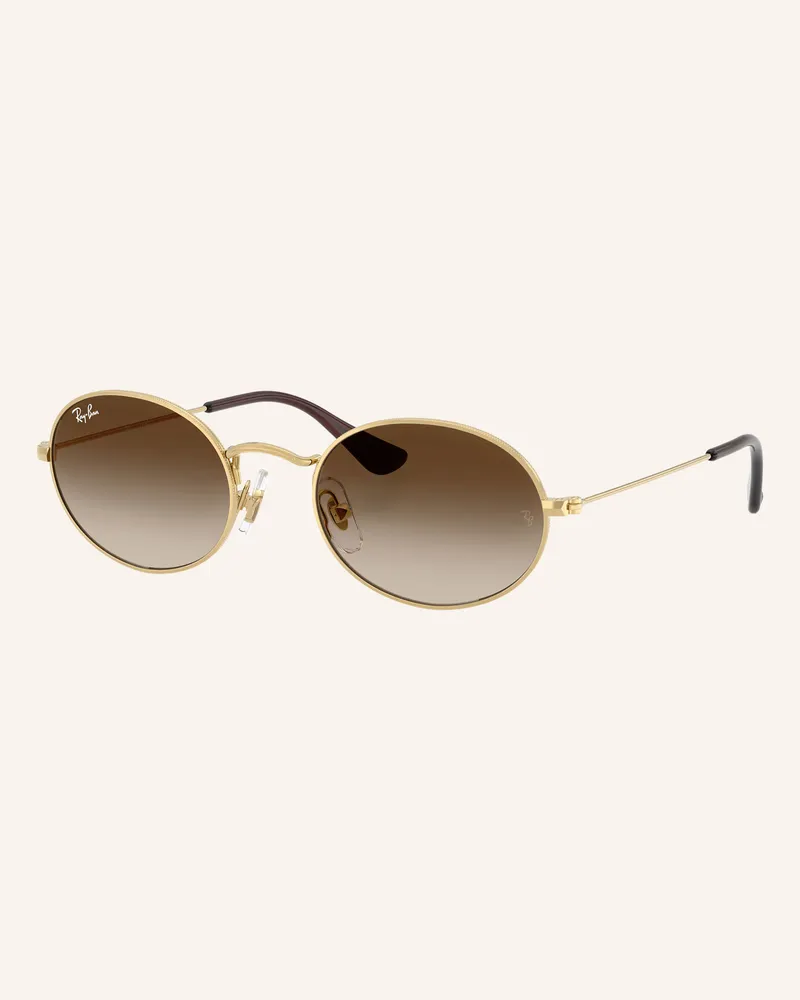 Ray Ban Sonnenbrille rb9645s grau Gold