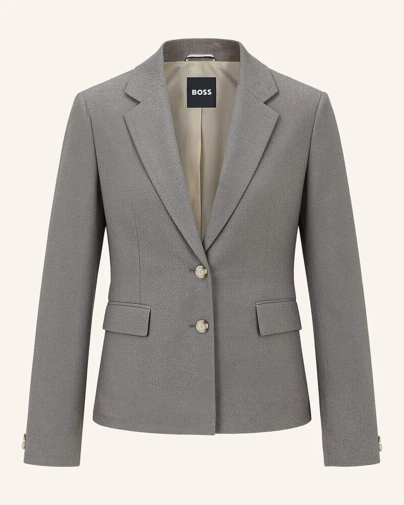 HUGO BOSS Blazer JIA11 Slim Fit Weiss