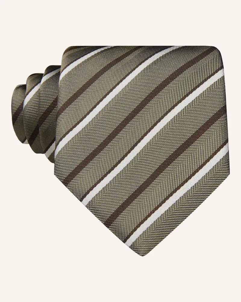 HUGO BOSS Krawatte H-Tie gruen Hellgrün