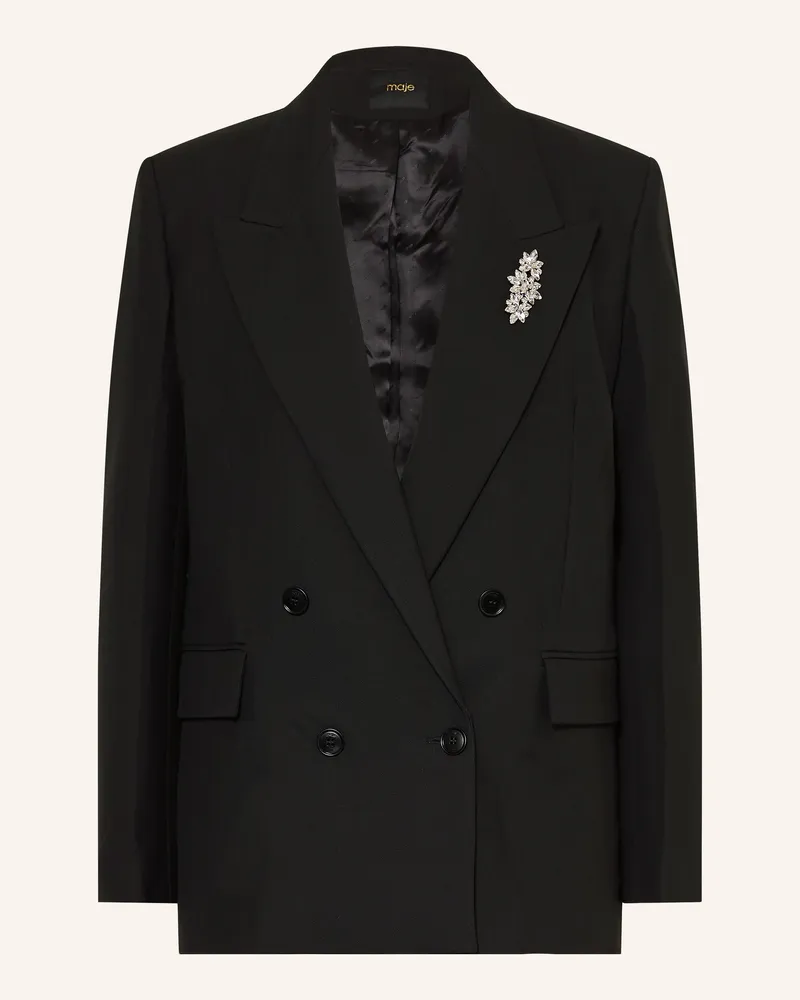 Maje Blazer schwarz Schwarz