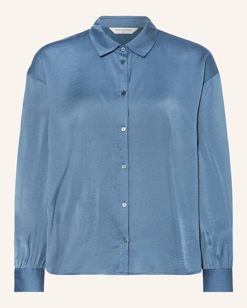 MOSS COPENHAGEN Hemdbluse MSCHSANDELINA MALUCA Blaugrau