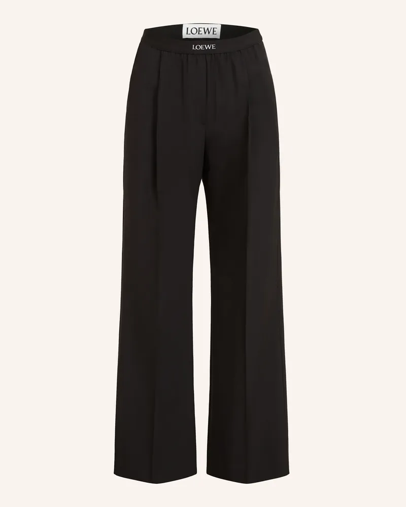 Loewe Marlenehose Schwarz