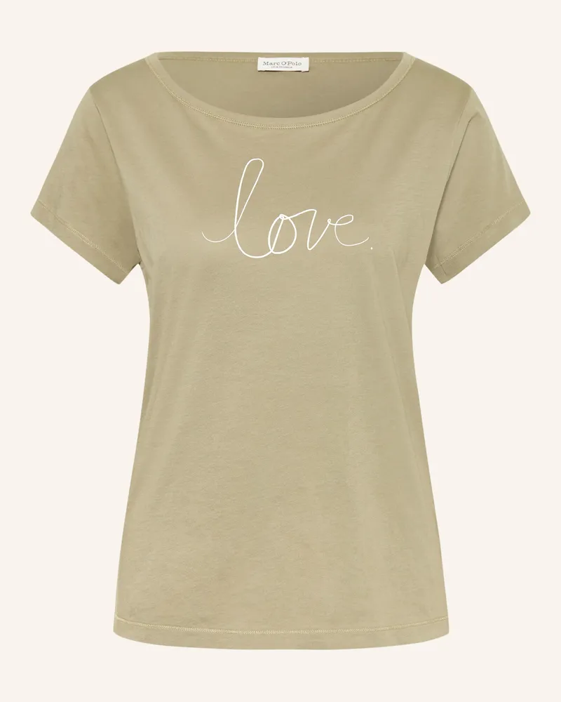 Marc O'Polo T-Shirt gruen Oliv