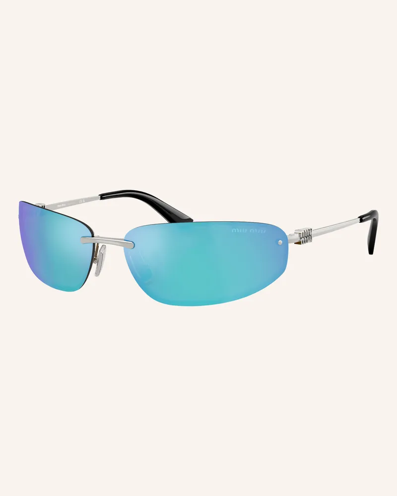 Miu Miu Sonnenbrille mua50s silber Silber