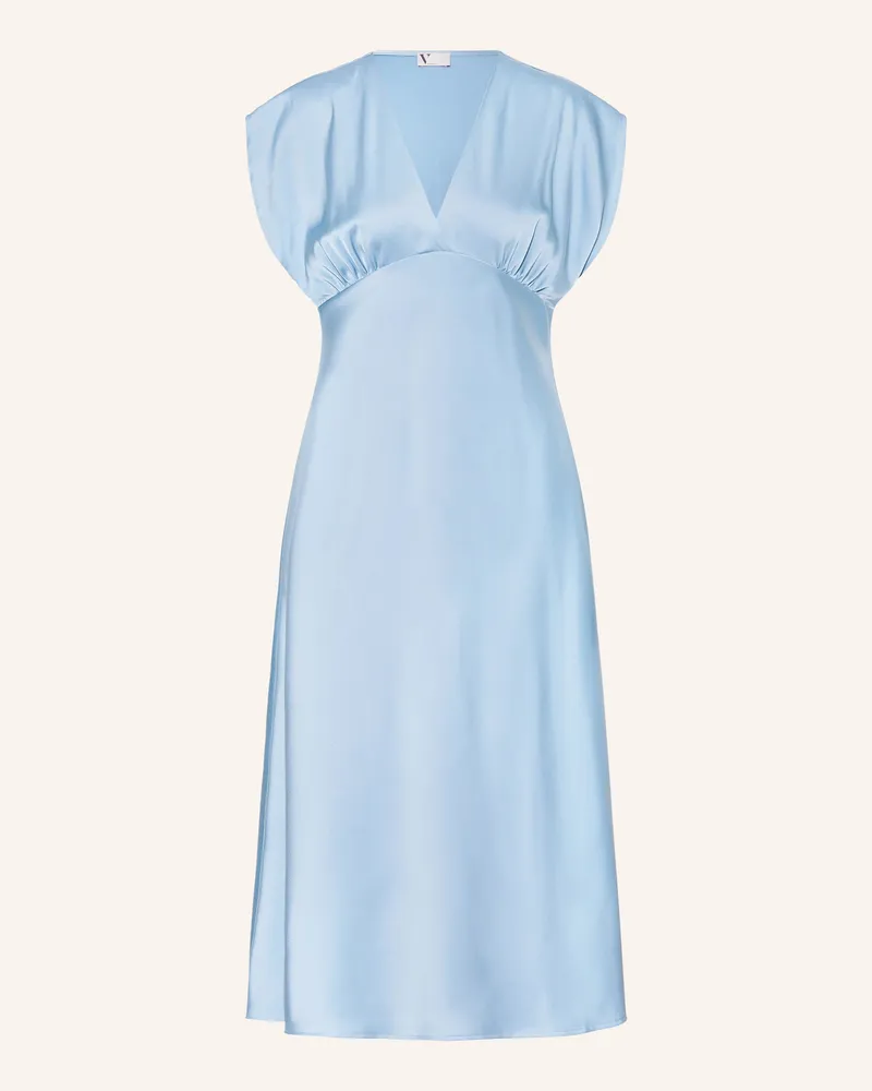Vera Mont Satinkleid Hellblau