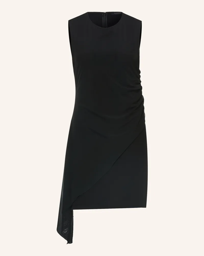 AllSaints Jerseykleid Riley schwarz Schwarz