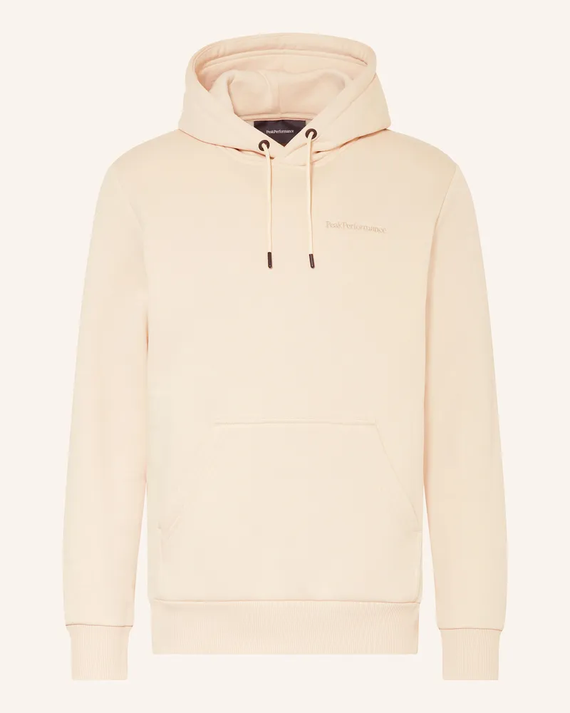 Peak Performance Hoodie ORIGINAL SMALL LOGO Creme
