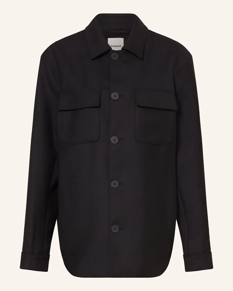 Sandro Overjacket schwarz Schwarz