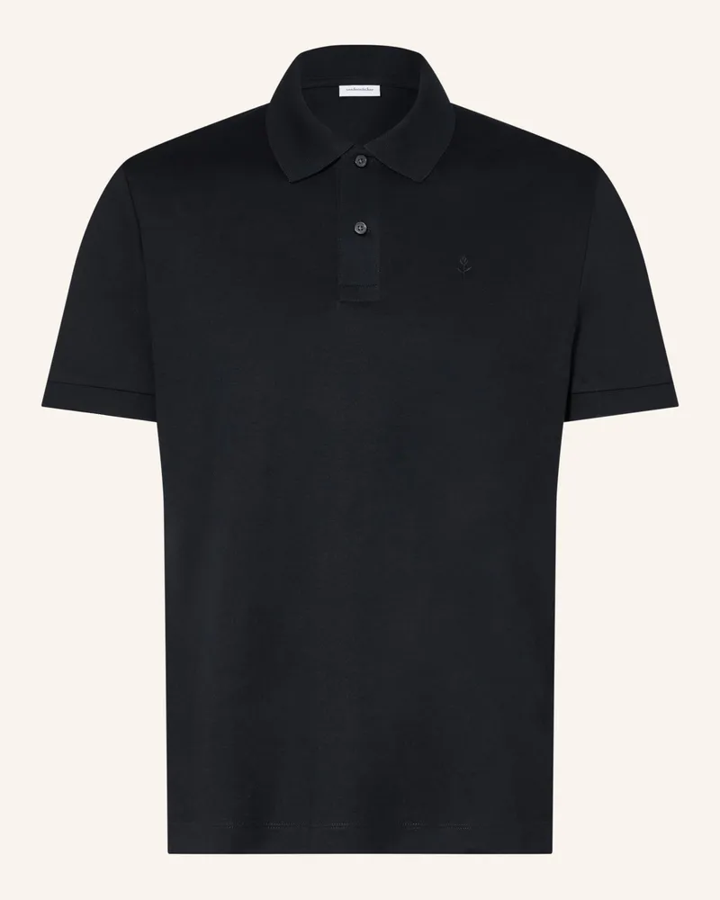 Seidensticker Piqué-Poloshirt Regular Fit blau Dunkelblau