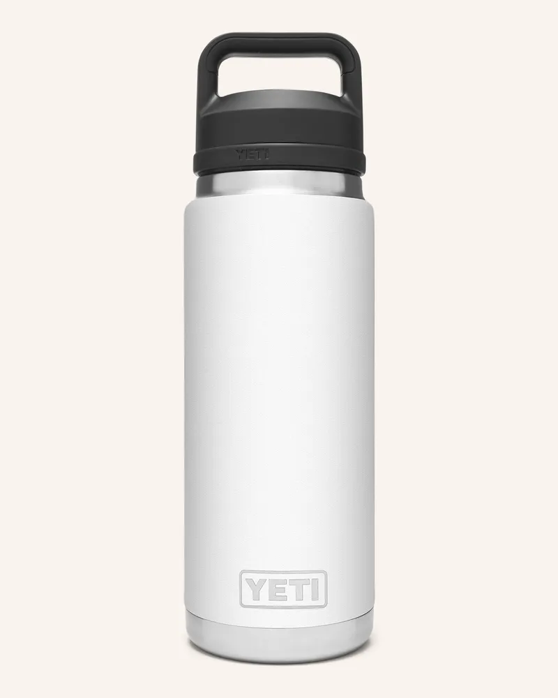 Yeti Isolierflasche RAMBLER Weiss