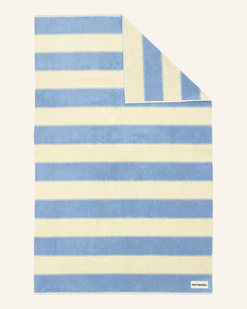 Marimekko Badetuch Galleria blau Hellblau