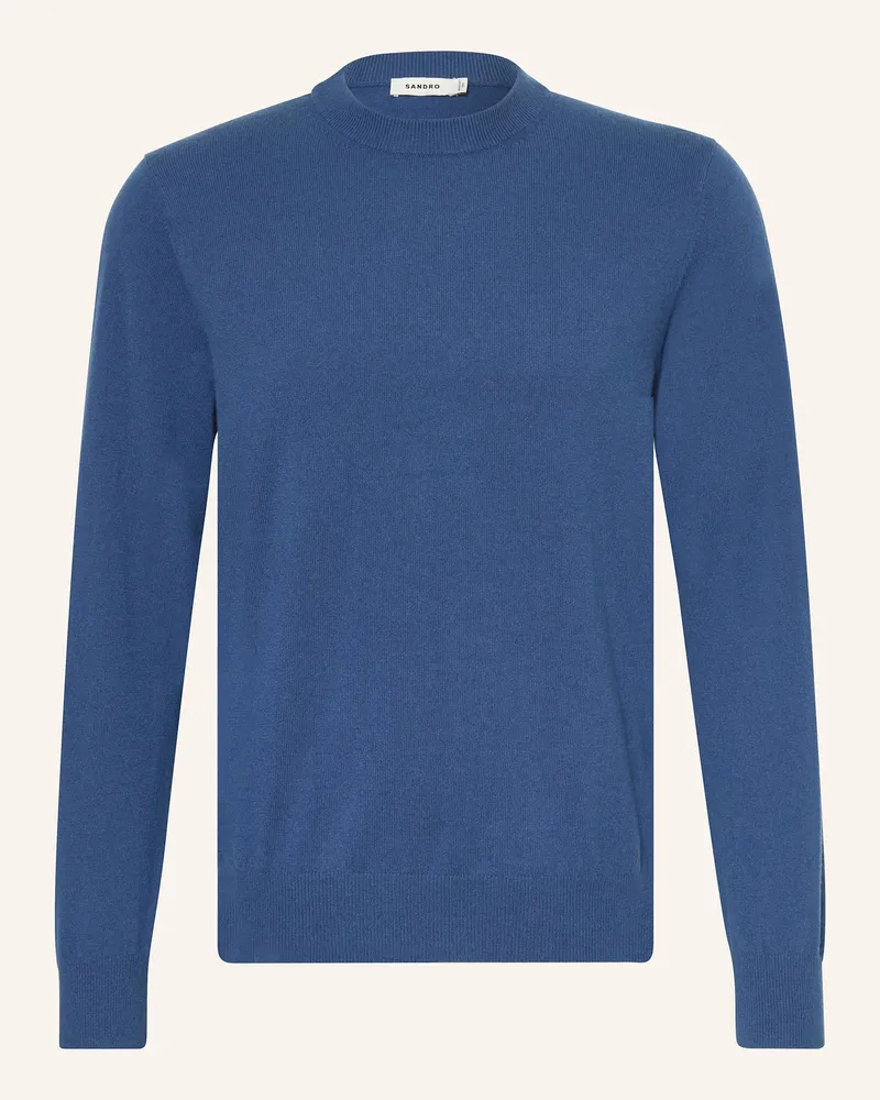 Sandro Cashmere-Pullover Blau