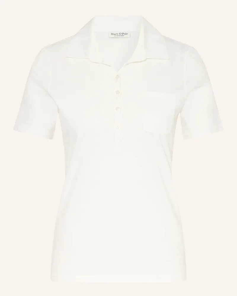 Marc O'Polo Jersey-Poloshirt Weiss