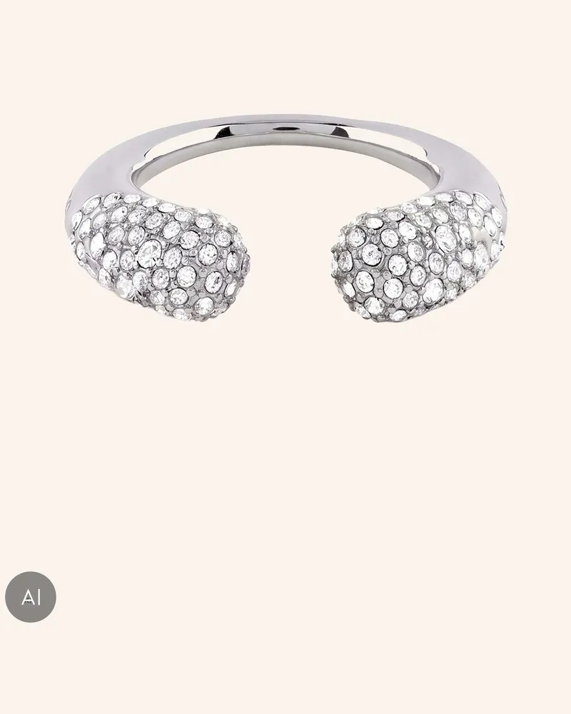 Guess Ring Moon Drops silber Silber