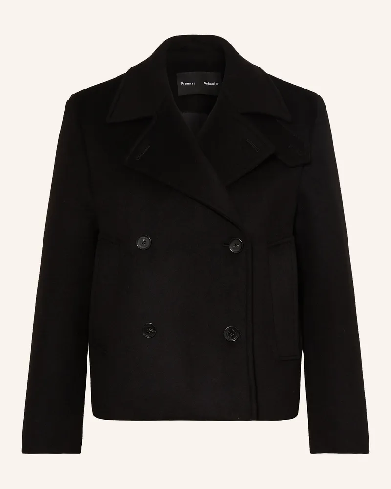 Proenza Schouler Cabanjacke Nola schwarz Schwarz