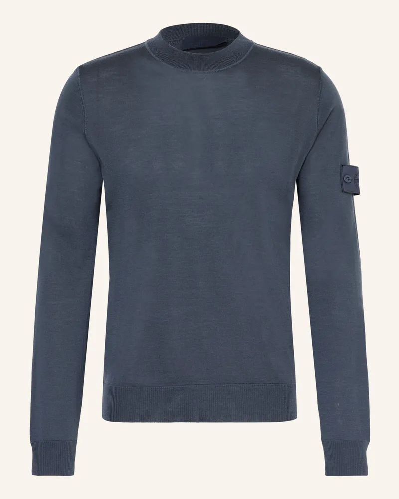 Stone Island Pullover GHOST Blaugrau