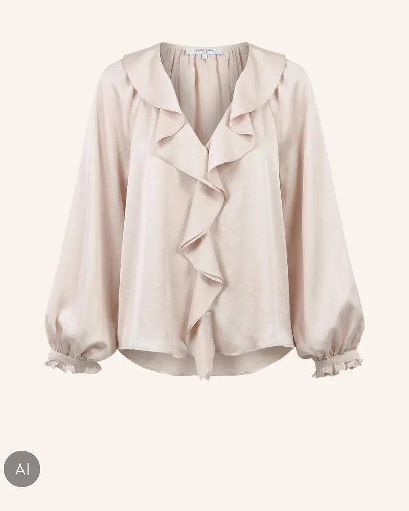 Gerard Darel Bluse Lori beige Creme