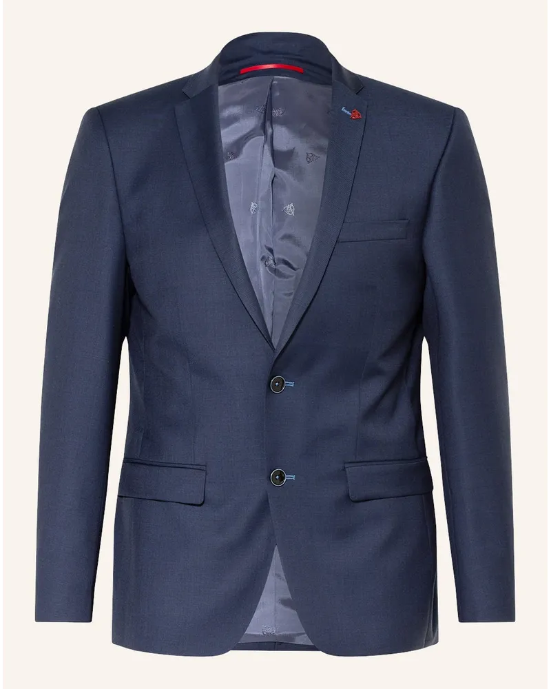 Roy Robson Anzugsakko Slim Fit Blau