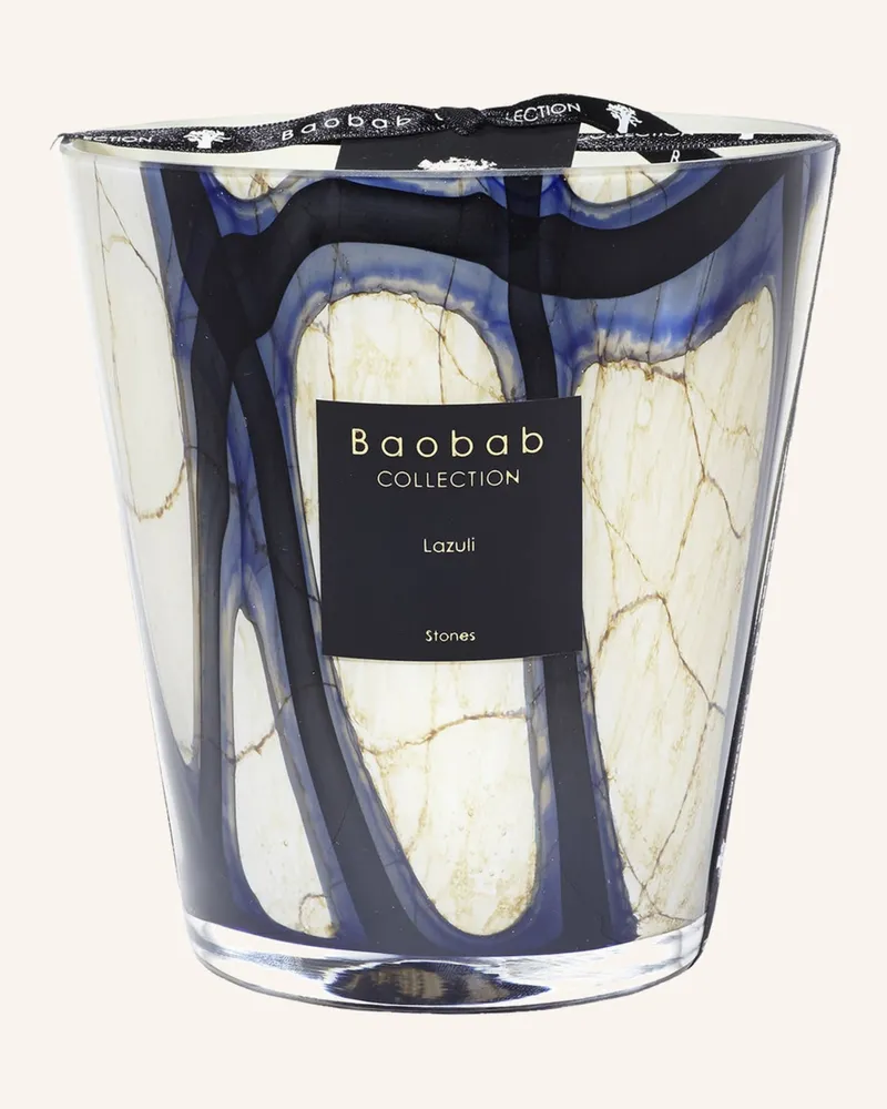 Baobab Collection Duftkerze Stones Lazuli beige Creme