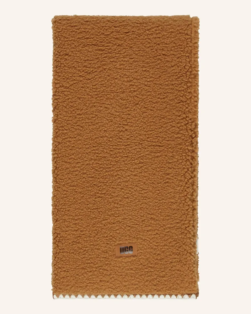 UGG Teddyfell-Schal Cognac