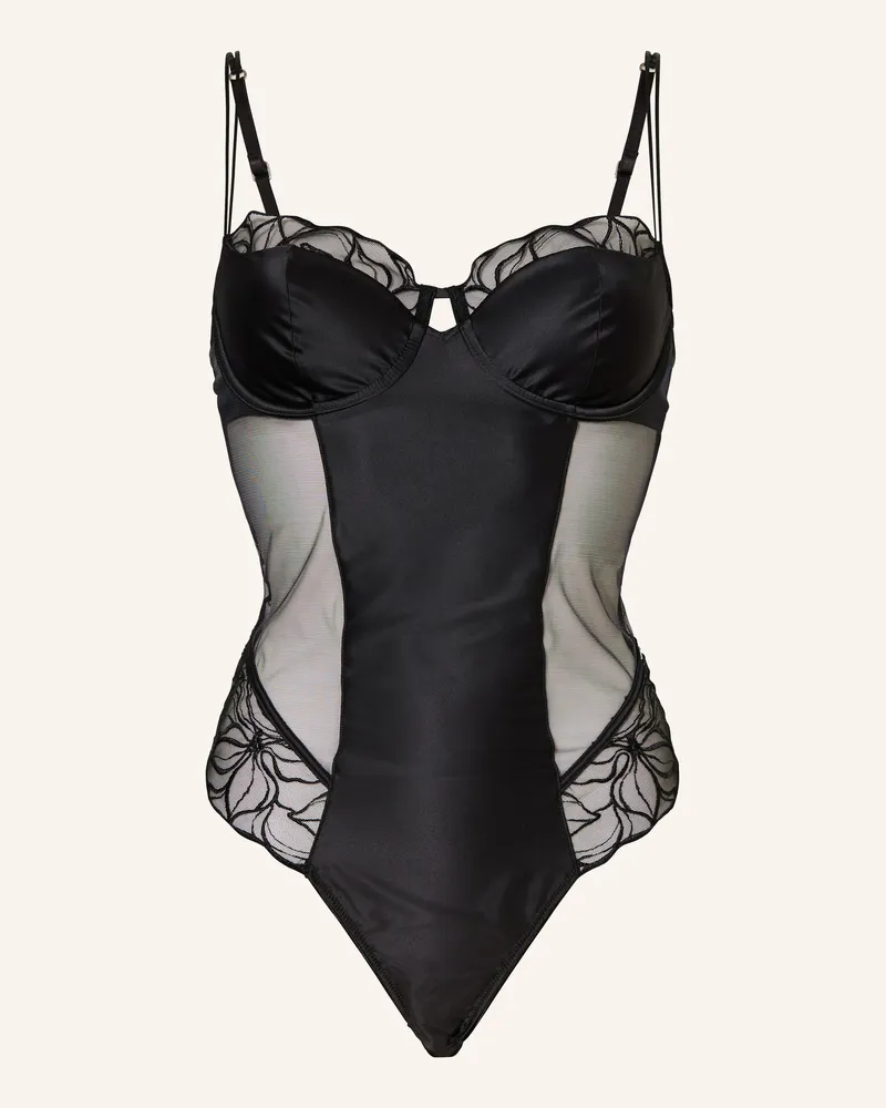 Calvin Klein Bügel-Body schwarz Schwarz