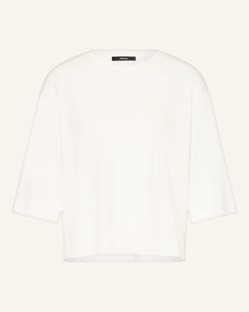 someday. Blusenshirt KAVIRA mit 3/4-Arm Weiss