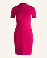 HUGO BOSS Gestricktes Kleid SAREPLY Slim Fit Pink