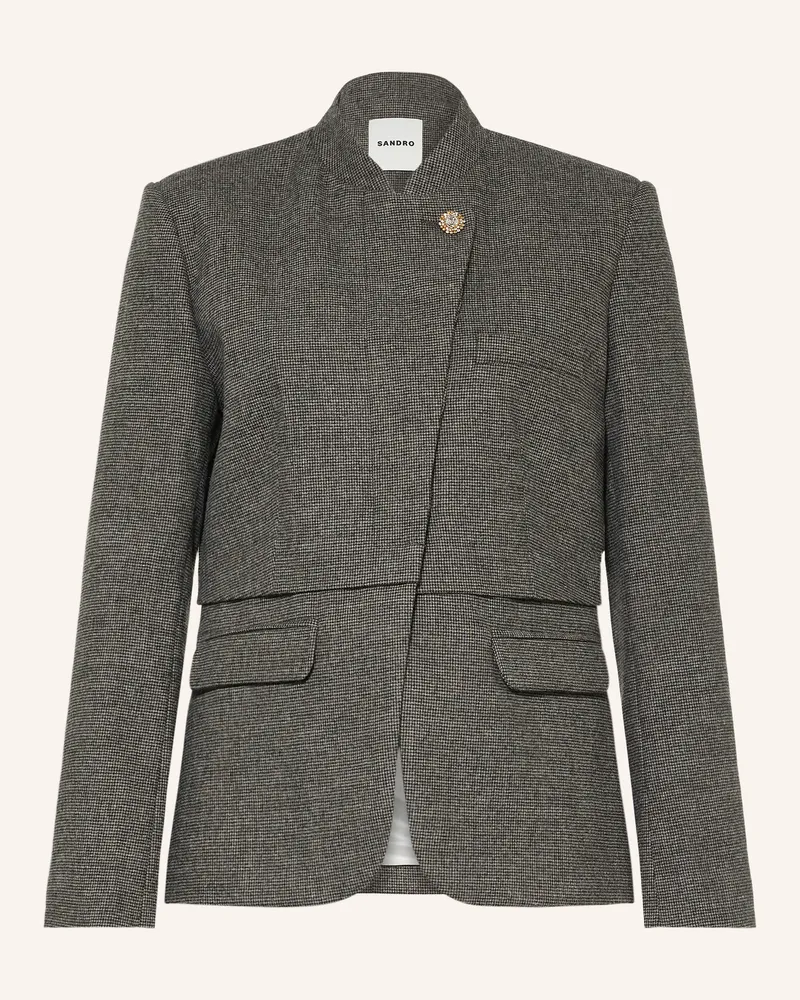 Sandro Blazer grau Dunkelgrau