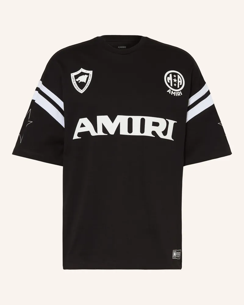 Amiri Oversized-Shirt Schwarz