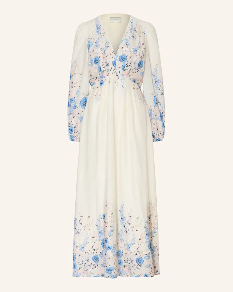Neo Noir Kleid Silfi blau Creme
