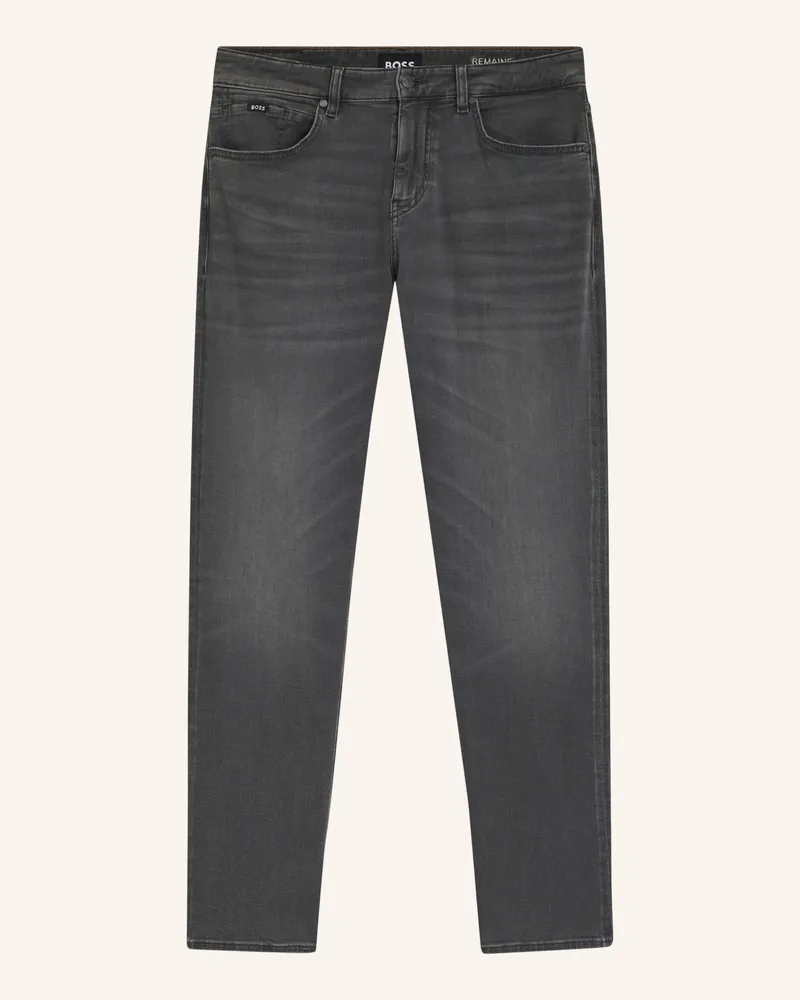 HUGO BOSS Jeans H-Re.Maine Regular Fit grau Dunkelgrau