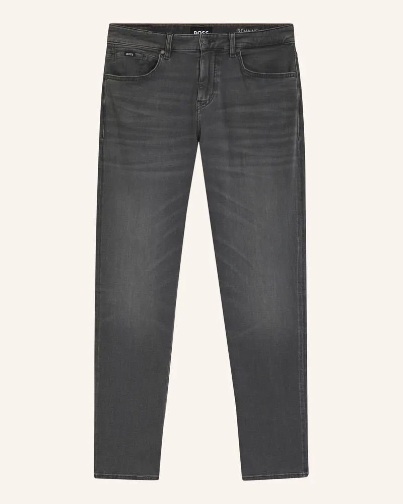 HUGO BOSS Jeans H-Re.Maine Regular Fit grau Dunkelgrau