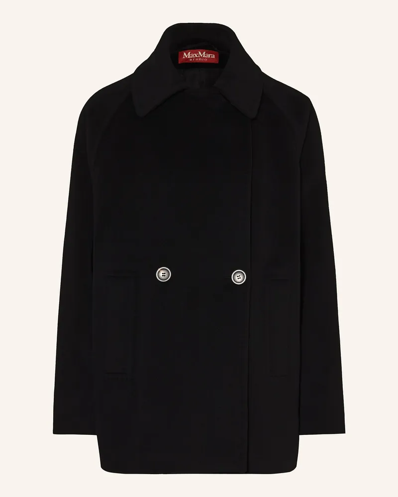 Max Mara Cabanjacke Ariano schwarz Schwarz